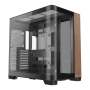 Antec C8 Constellation Series E-ATX Dual Chamber Case With Curved Glass And Wood