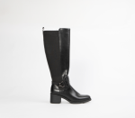 Long Block Heel - 8 Black
