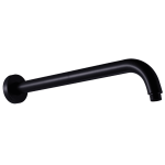 Splashworks Shower Arm Long Luxury Matt Black 350M X 1 2