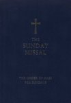 The Sunday Missal - The New Translation Of The Order Of Mass For Sundays Hardcover Blue Ed