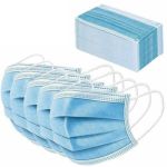 20 X 3-PLY Disposable Civilian Face Mask With Ear Loops - Mouth And Nose Cover