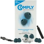 Comply Memory Foam Replacement Earbud Tips For Apple Airpods Pro 1 & 2 Ultimate Comfort Secure Fit Superior Noise Isolation Anti