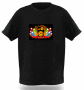 El Panel Tshirts: Sound Activated Light Up Tshirt Boombox
