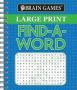Brain Games Large Print Find A Word Spiral Bound