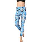 Ladies Cerulean Scene Yoga Leggings HK31 - XL