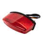 Red 1PCS Motorcycle Modified Tail Light Electric Vehicle Rear Taillight