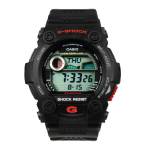 Casio G-shock Digital Quartz Black Resin Men's Watch G-7900 - Black