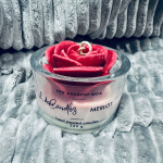 Rose Soy Candle Merlot