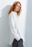 Satin Shirt - White