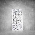 Wall Art D090 - 2000 X 1000 X 20 Indoor Matt White No