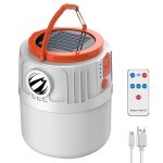 Solar Waterproof Outdoor USB Charging LED Camping Lamp Light Bulb
