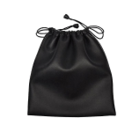 Tuff-Luv Headset Pouch With Draw String - Black
