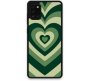 Tpu Fashion Covers Dark Green Heart - Samsung Galaxy A50 Back Cover Multicolour Pack Of 1