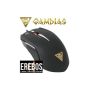 Gamdias Erebos GMS7510 Laser Moba Gaming Mouse 3 Set Ambidextrous Adjustable Side Panelsweight System 7 Programmable Buttons 8200 Dpi For PC Retail
