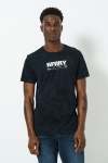 Statement Branded T-Shirt - XL Black