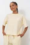 Branded Boxy T-Shirt - XL Yellow