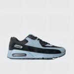 Soviet Mens Kirk Air Bubble Athleisure Sneaker - Black/steel Blue