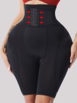Women's Adjustable Breasted Shapewear Shorts Butt Lifting Tummy Control Breathable Sports Shorts
