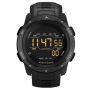 Mars Men's Digital Outdoor Tpu Strap Sports Watch Black