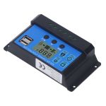 40A 12V 24V Pwm Solar Charge Controller With Dual USB Ports