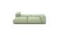 Double Lounger - Linen - Olive - 241CM X 210CM