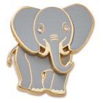 Enamel Elephant Jibbitz - Animals