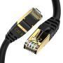 Heavy Duty High Speed Internet Network Cable With Gold Plated CAT8 - 20M