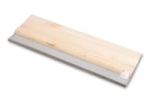 Wooden Squeegee With Clear Rubber - 215MM Long