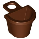 Parts Container D-basket 4523 - Reddish Brown