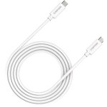 Canyon UC-42 Cable U4-CC-5A2M-E USB4 Type-c To Type-c Cable Assembly 20G 2M 5A 240W Erp With E-mark Ce Rohs White