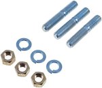 Dorman 03103 Front Exhaust Stud Kit - 3 8-24 X 2 In. Compatible With Select Chrysler Dodge Plymouth Models