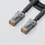 Stedi 2 To 1 Deutsch Connector Splitter 2 Lights With 1 Wiring Harness 1.5M For