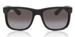 Unisex Justine Classic Sunglasses In Black - Black One Size