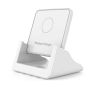 Wireless Charger With Detachable Mobile Phone Holder - White