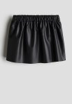 Coated Skirt - Black