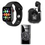 The Elite 3-IN-1 Tech & Style Bundle - Smartwatch Pro Earbuds & Lighter