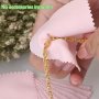 10PCS A Set Polishing Cloth For Jewelry Maintenance Double-sided Velvet Gold Silver Polishing Cloth Jewelry Cleaning Artifacts Practical Convenient Supplies 8CM/3.14IN 8CM/3.14IN