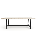 Tami Steel Table - Ash
