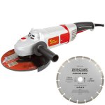 Tork Craft Angle Grinder 230MM TCAG0230 C w DB3 Seg Diamond Blade TORKIT230C