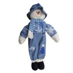 Snowman In Blue & White
