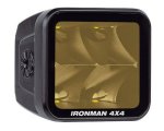 Bright LED Cube Light 20W Clear Amber For