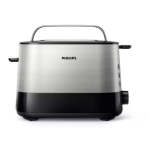 Philips Metal 2 Slice Toaster - HD2637 91