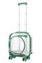 Transparent Hard Shell Pet Carrier With Wheels