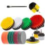 20 In 1 Drill Brush Attachment Kit For Kitchen Bathroom Grout Tile Corners