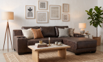 Harlow 2DIV Chaise & 2CONSOLES