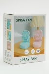 Rechargeable 360 Degree Rotatable Desk MINI Humidifier Handheld Mist Cooling Fan