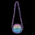 Quest Puffer Cross Body Bag Purple