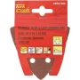 Sanding Triangle Sheet 60GRIT 94X94X94MM 5 Piece - 10 Pack