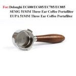 Coffee Accessories Naked Coffee Portafilter Compatible For Walnut Wood