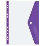 - Filing Carry Folder Open Long Side Electric Purple - Pack Of 5